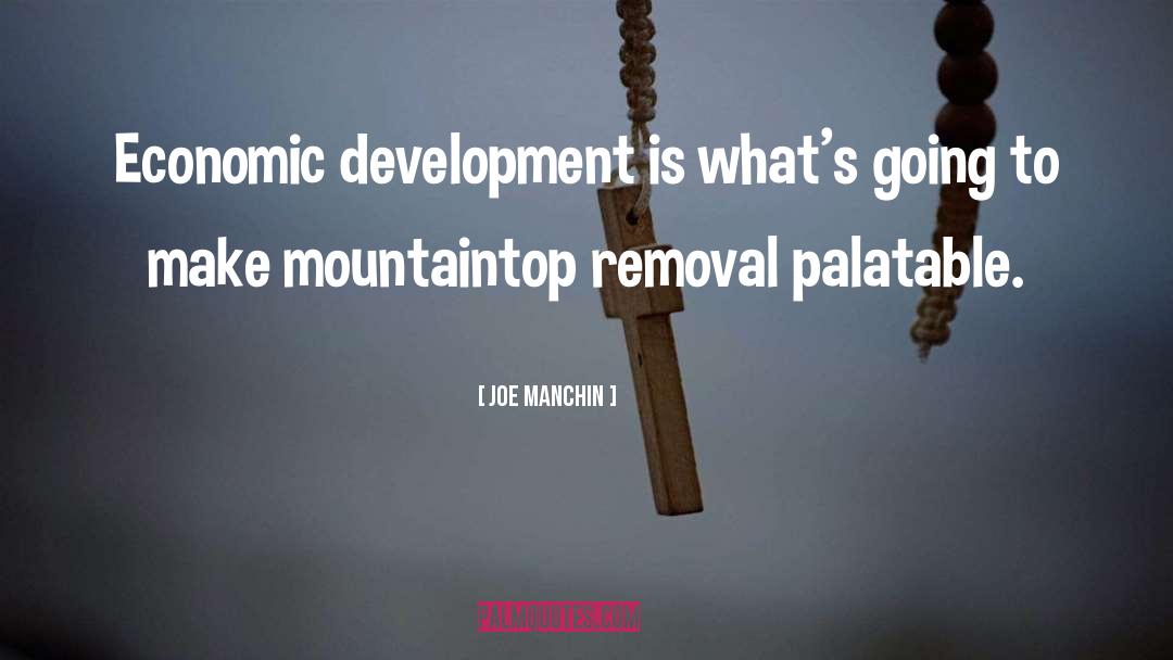 Economic Development quotes by Joe Manchin