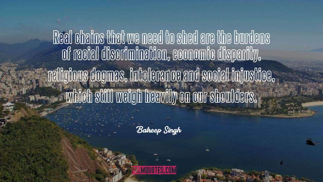 Economic Disparity quotes by Balroop Singh