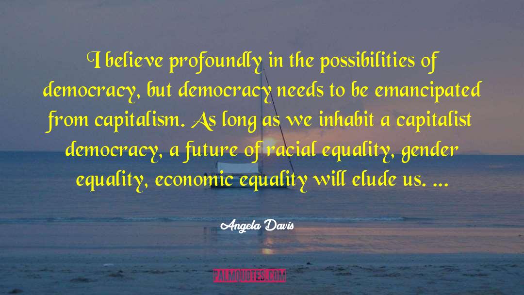 Economic Equality quotes by Angela Davis