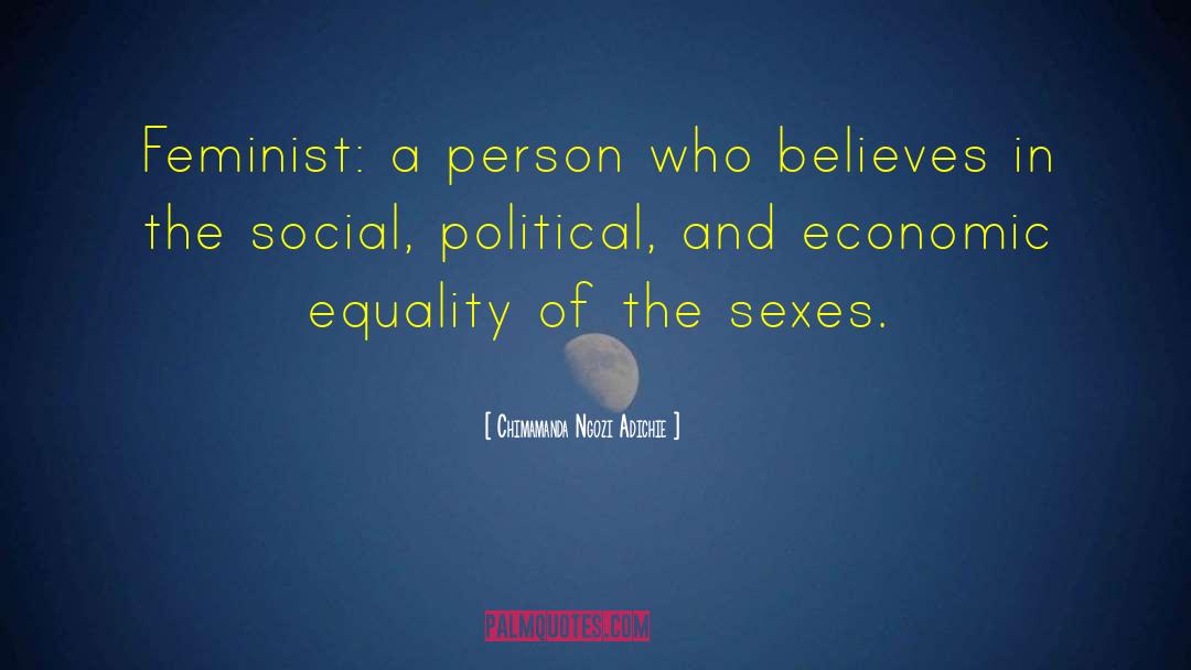 Economic Equality quotes by Chimamanda Ngozi Adichie