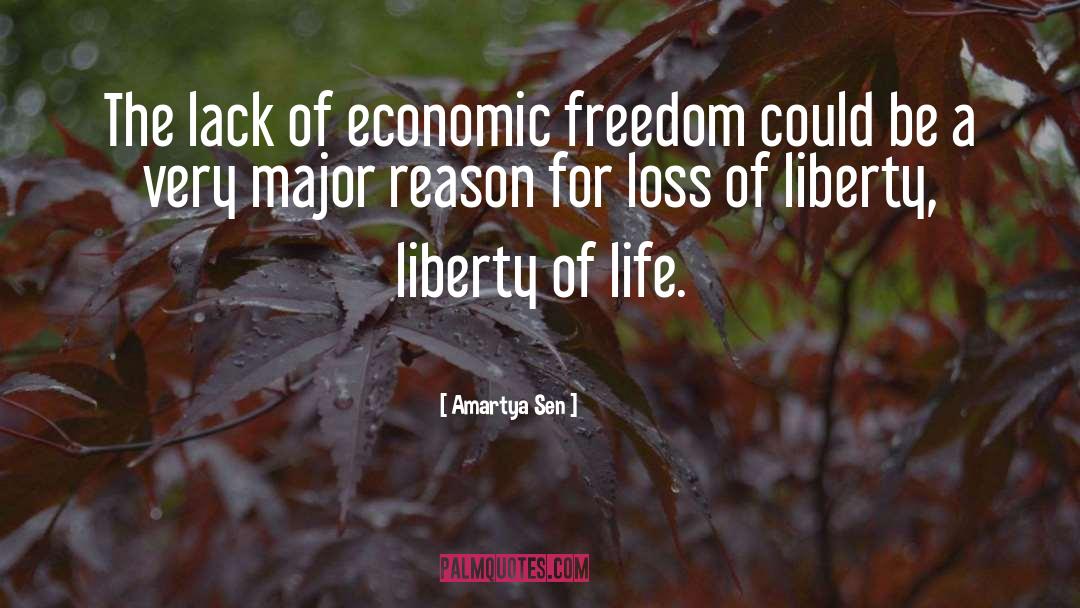Economic Freedom quotes by Amartya Sen