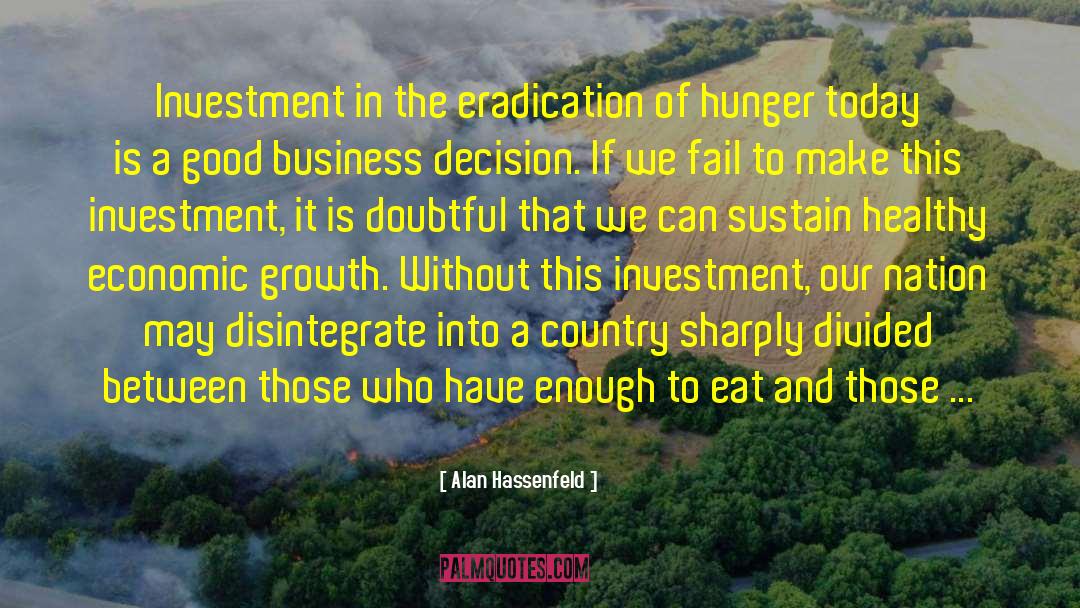 Economic Growth quotes by Alan Hassenfeld