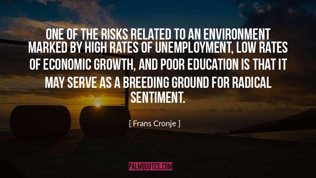 Economic Growth quotes by Frans Cronje