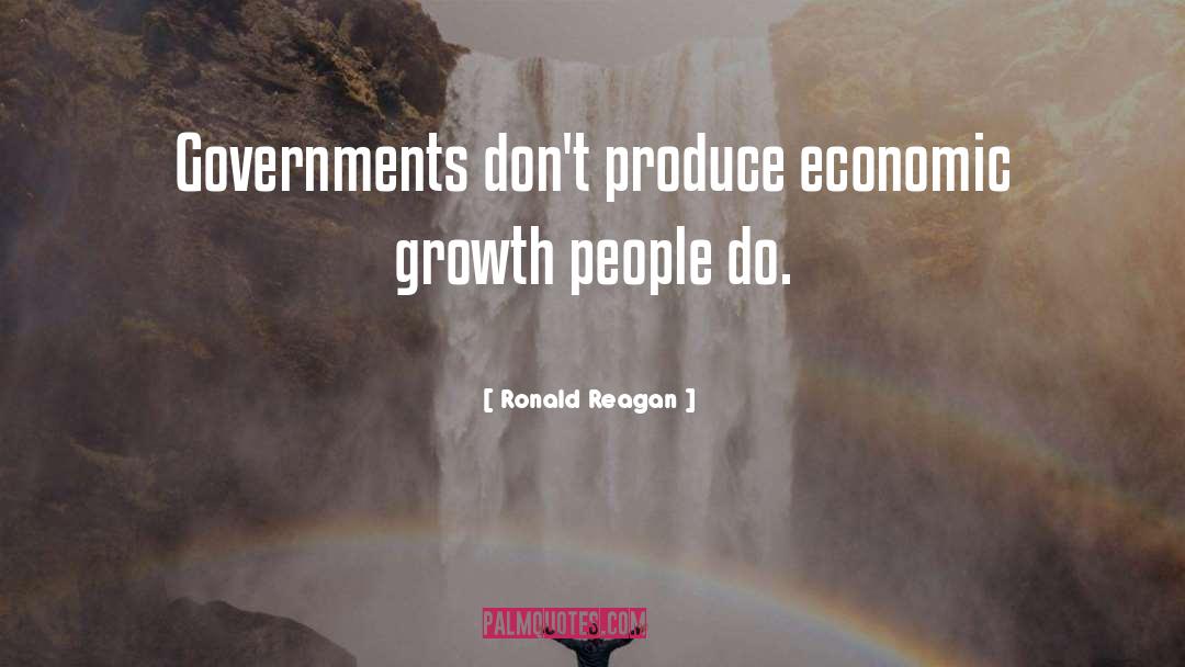 Economic Growth quotes by Ronald Reagan
