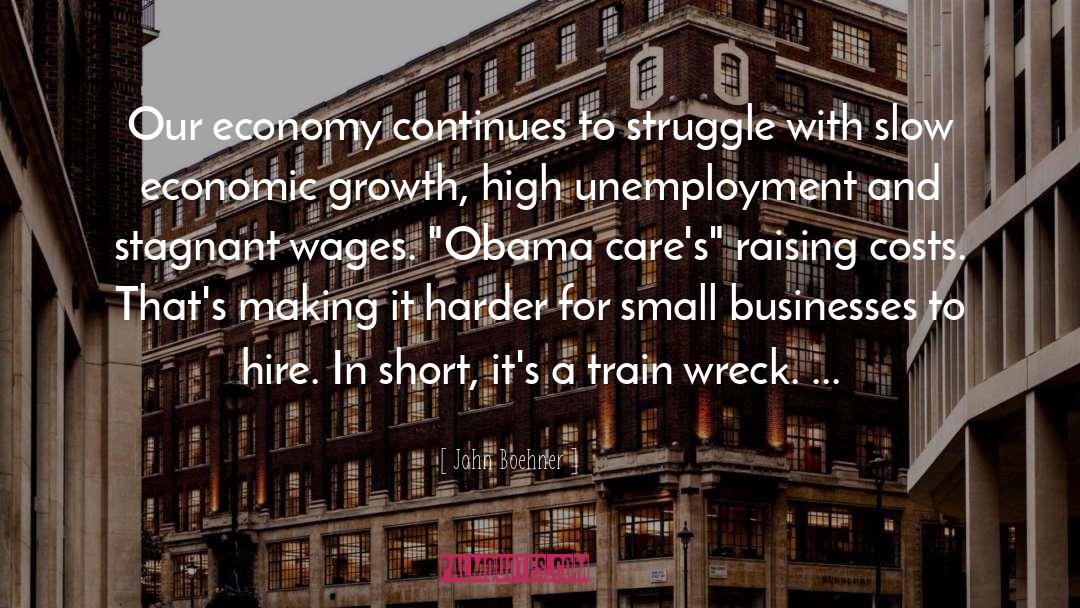 Economic Growth quotes by John Boehner