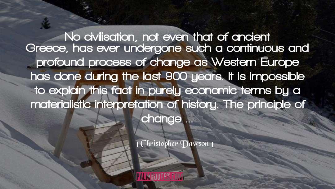 Economic Illiteracy quotes by Christopher Dawson