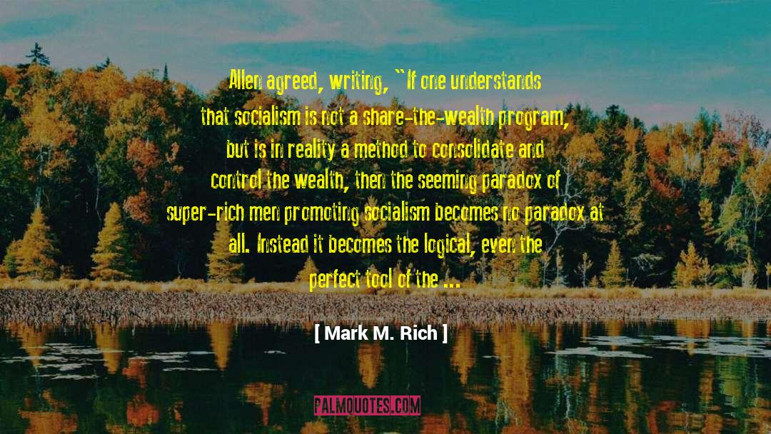 Economic Imbalance quotes by Mark M. Rich