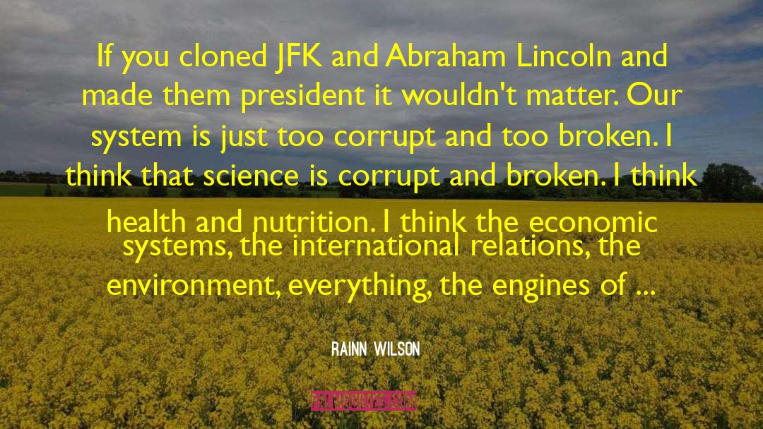 Economic Imbalance quotes by Rainn Wilson