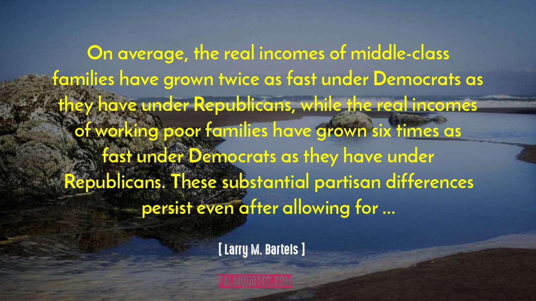 Economic Injustice quotes by Larry M. Bartels