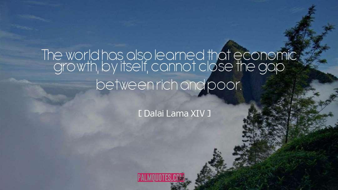 Economic Input quotes by Dalai Lama XIV