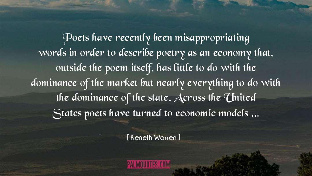 Economic Models quotes by Keneth Warren