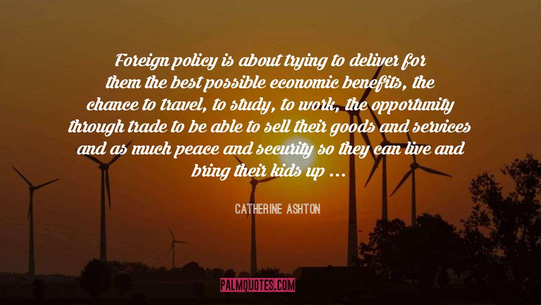 Economic Order quotes by Catherine Ashton