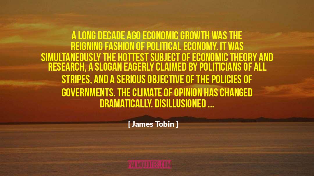 Economic Policy quotes by James Tobin