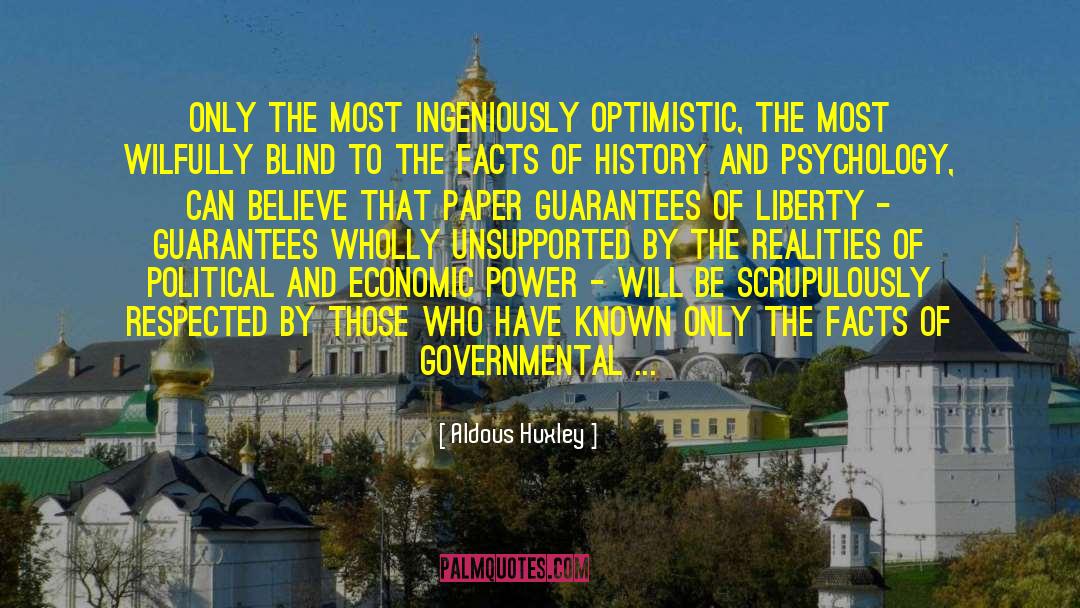 Economic Power quotes by Aldous Huxley