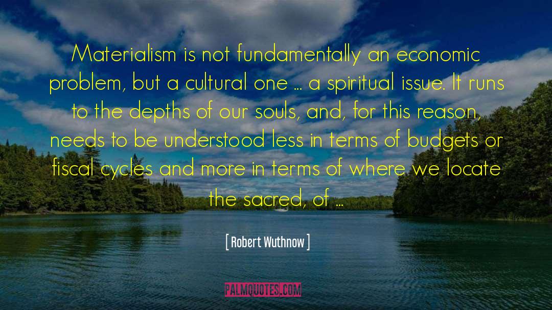 Economic Problem quotes by Robert Wuthnow