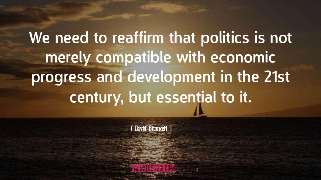 Economic Progress quotes by David Blunkett