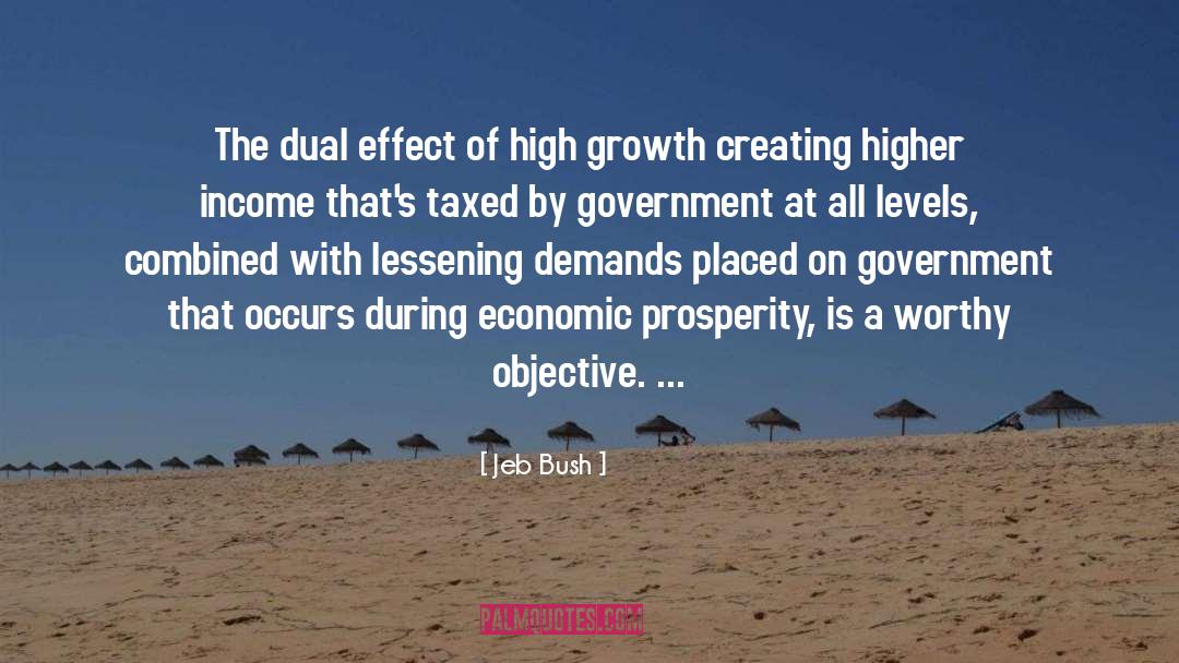 Economic Prosperity quotes by Jeb Bush