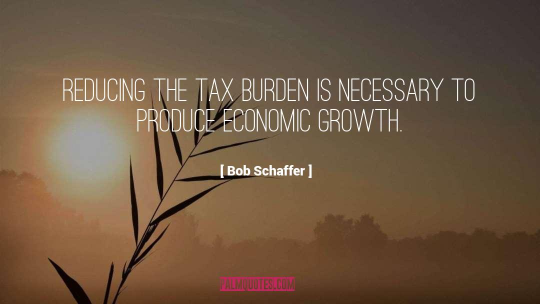 Economic quotes by Bob Schaffer