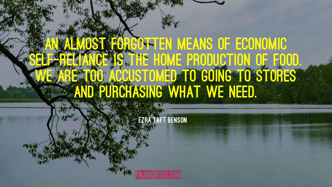 Economic Recession quotes by Ezra Taft Benson