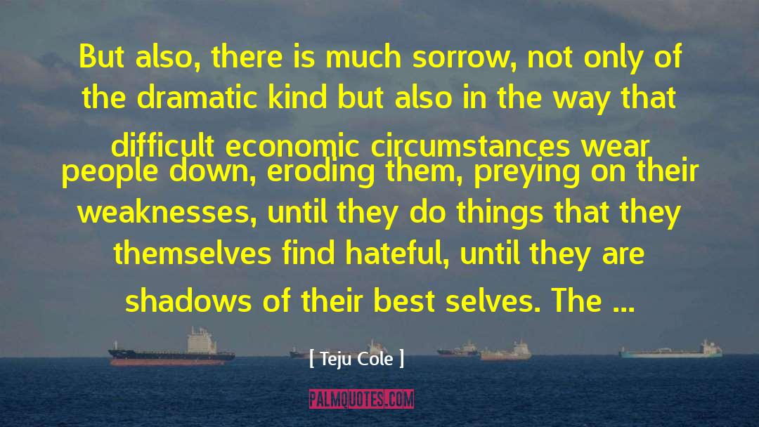 Economic Reforms quotes by Teju Cole