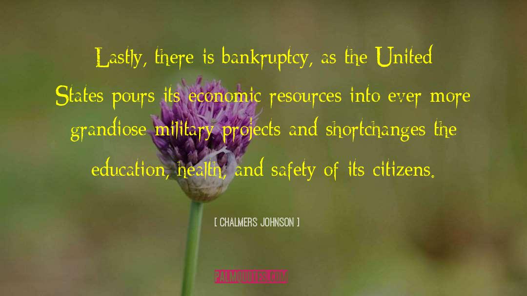 Economic Resources quotes by Chalmers Johnson