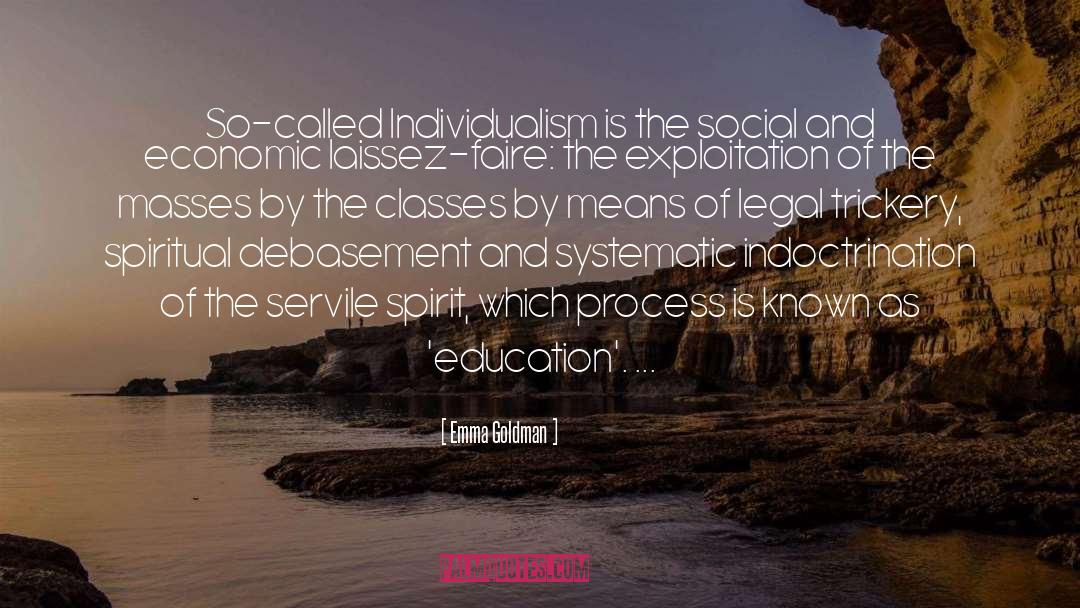 Economic Success quotes by Emma Goldman