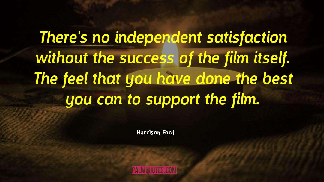 Economic Success quotes by Harrison Ford