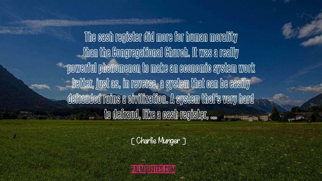 Economic Systems quotes by Charlie Munger