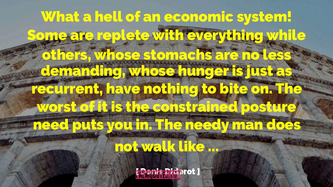 Economic Systems quotes by Denis Diderot