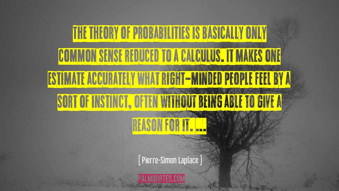 Economic Theory quotes by Pierre-Simon Laplace