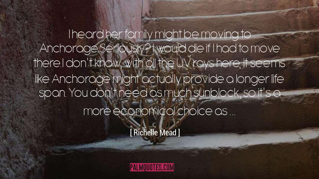 Economical quotes by Richelle Mead