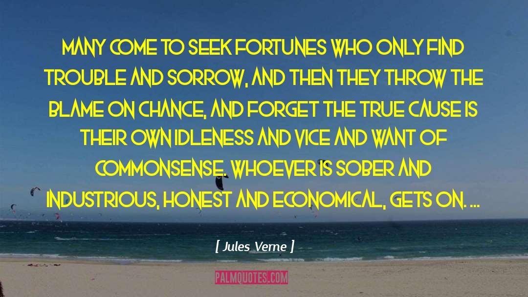 Economical quotes by Jules Verne