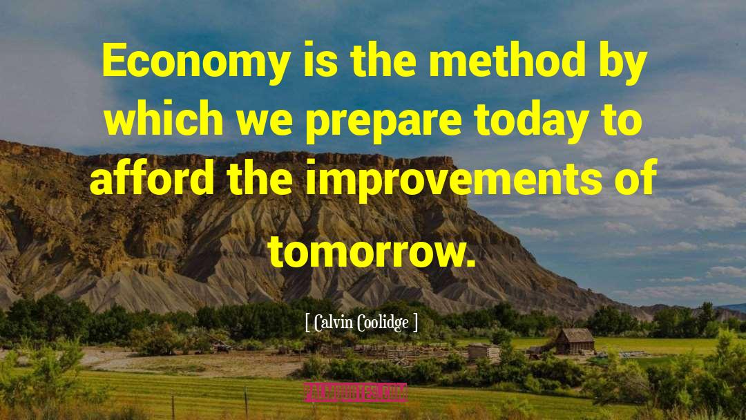 Economics Economists quotes by Calvin Coolidge