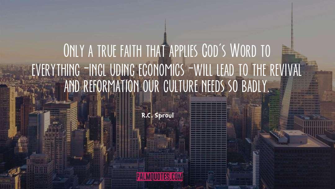 Economics quotes by R.C. Sproul