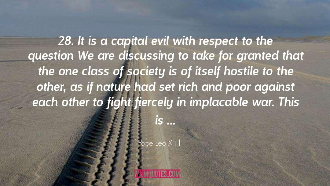 Economics Society quotes by Pope Leo XIII