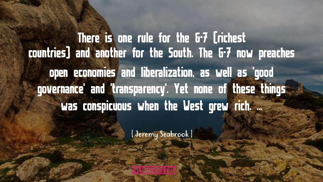 Economies quotes by Jeremy Seabrook