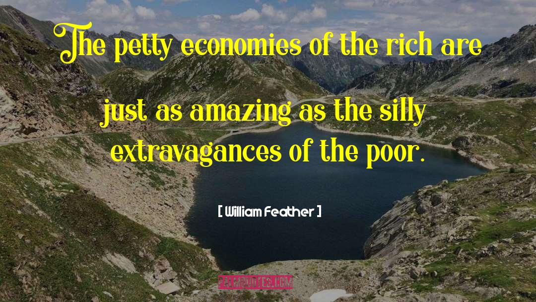 Economies quotes by William Feather