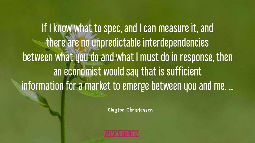 Economist quotes by Clayton Christensen
