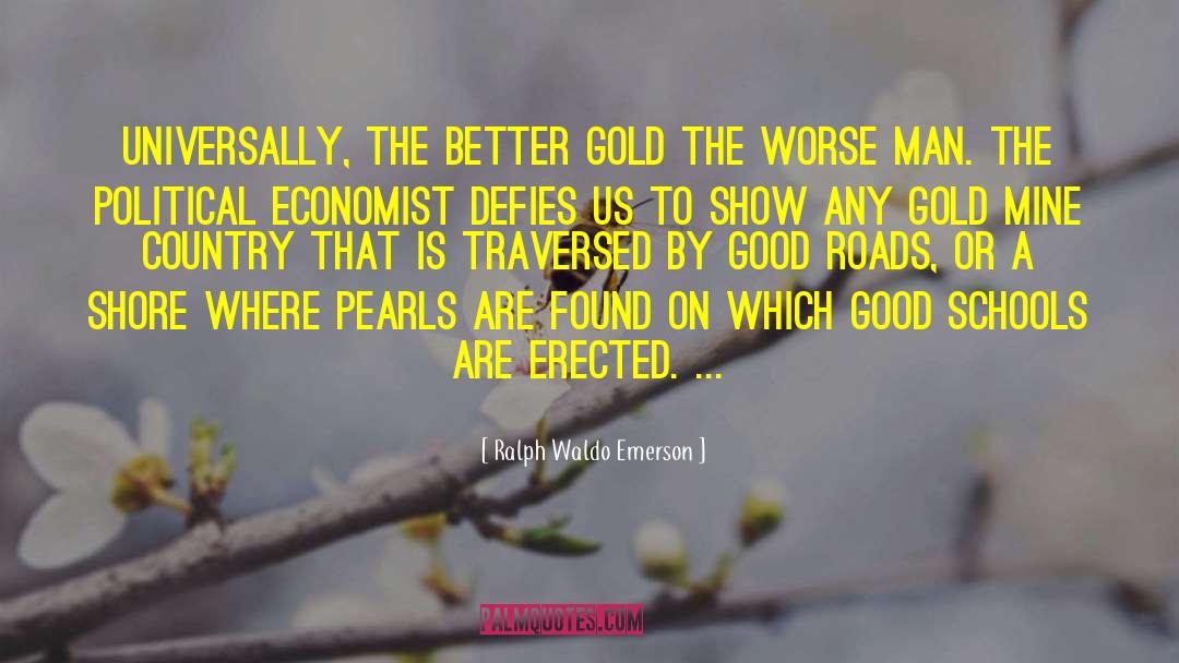 Economist quotes by Ralph Waldo Emerson