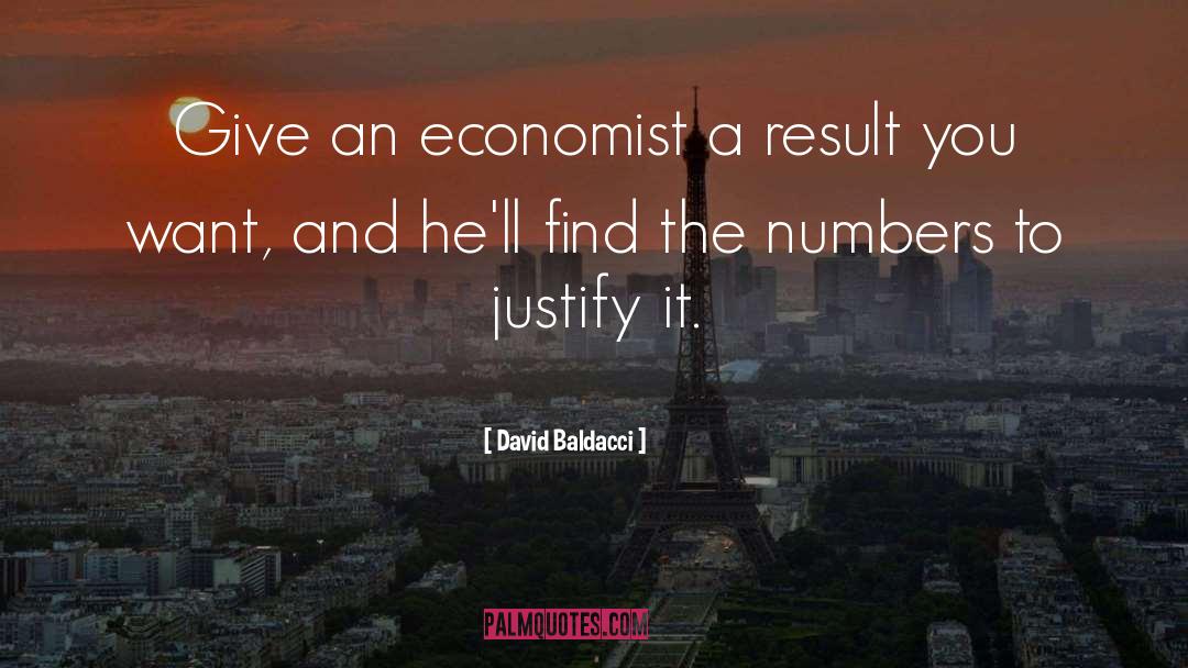 Economist quotes by David Baldacci