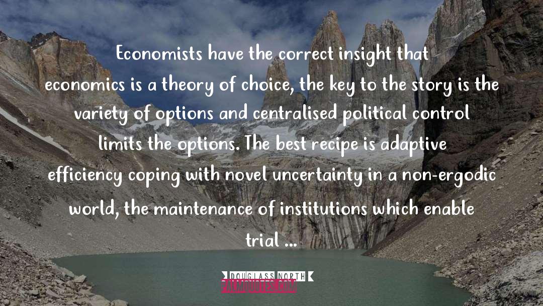 Economists quotes by Douglass North