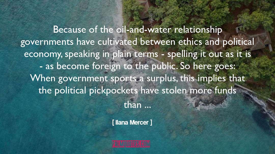 Economy And Economics quotes by Ilana Mercer