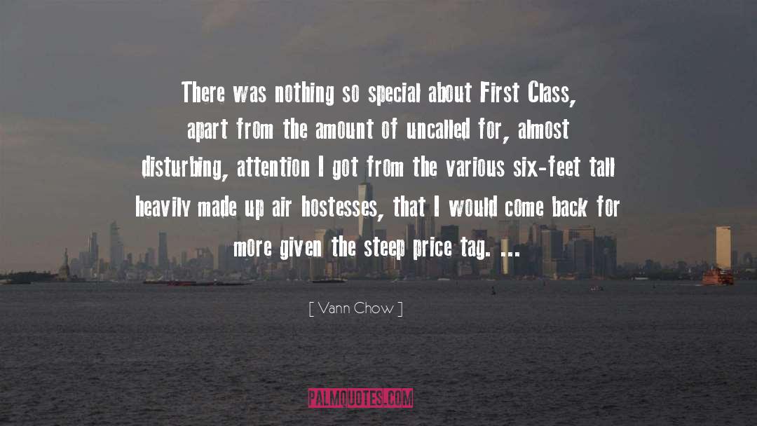 Economy Class quotes by Vann Chow