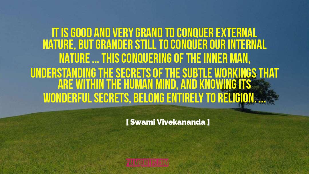Economy Of Nature quotes by Swami Vivekananda