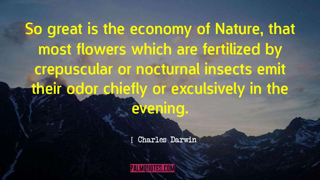 Economy Of Nature quotes by Charles Darwin