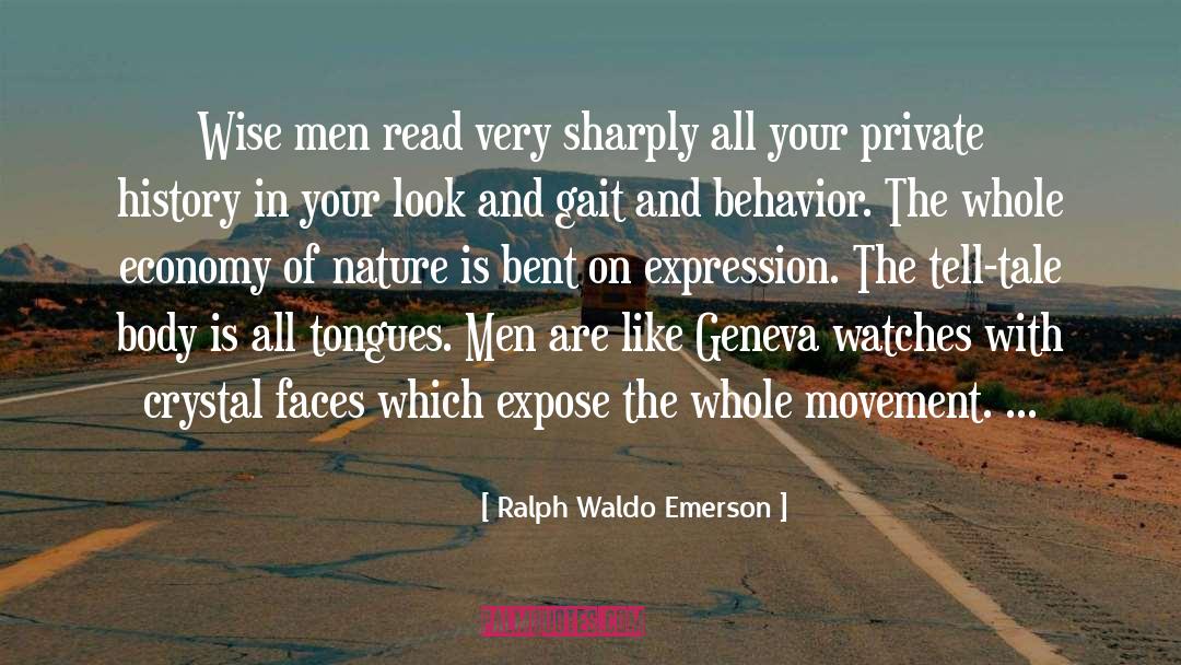 Economy Of Nature quotes by Ralph Waldo Emerson