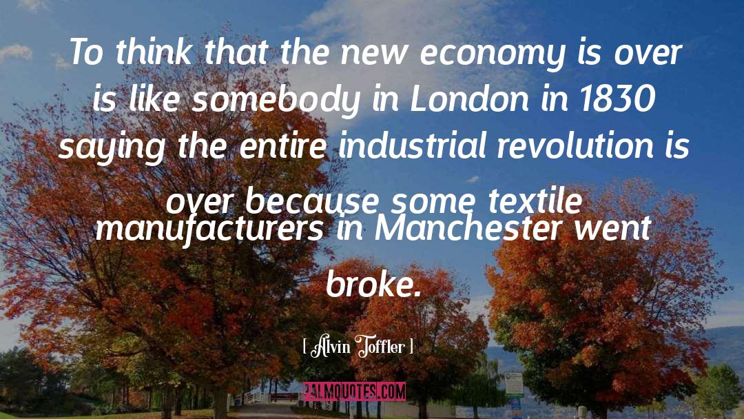 Economy quotes by Alvin Toffler