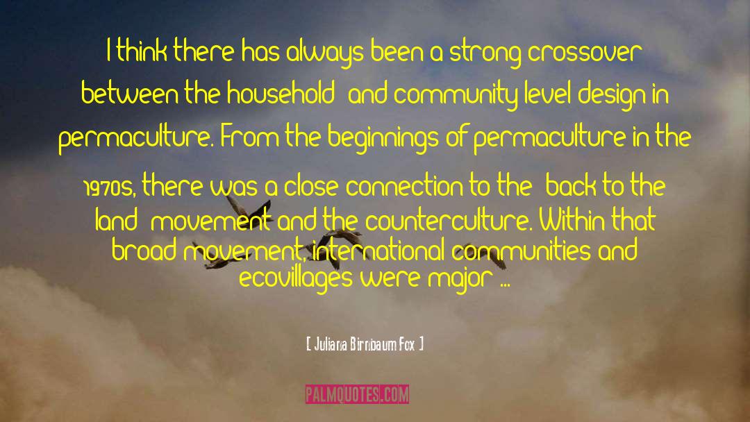 Ecovillages quotes by Juliana Birnbaum Fox