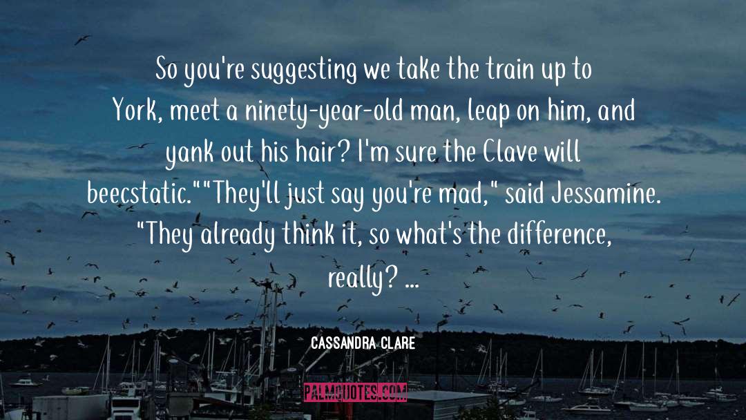 Ecstatic Epilepsy quotes by Cassandra Clare