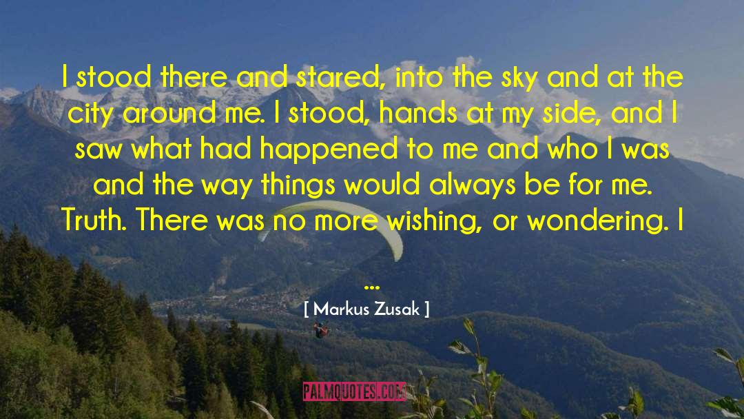 Ecstatic Truth quotes by Markus Zusak